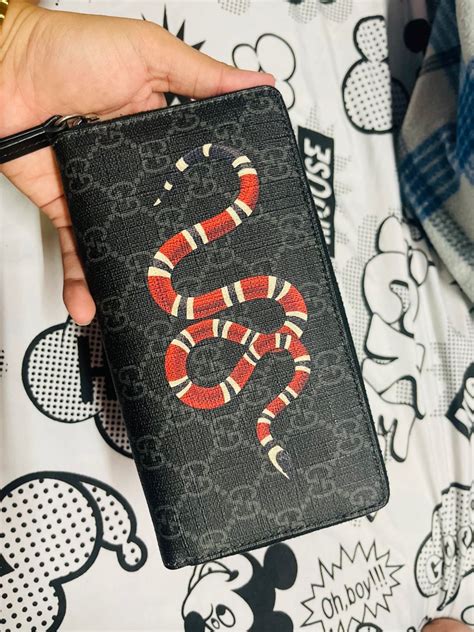 gucci kingsnake wallet australia|gucci wallet snake original.